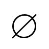 Empty set symbol