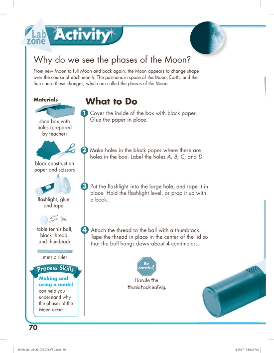 Page 70 from Science (0-382-26176-9) by Pearson Scott Foresman