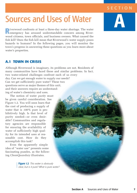 Page 7 from ChemComm: Chemistry in the Community (0-7167-8919-1) by American Chemical Society